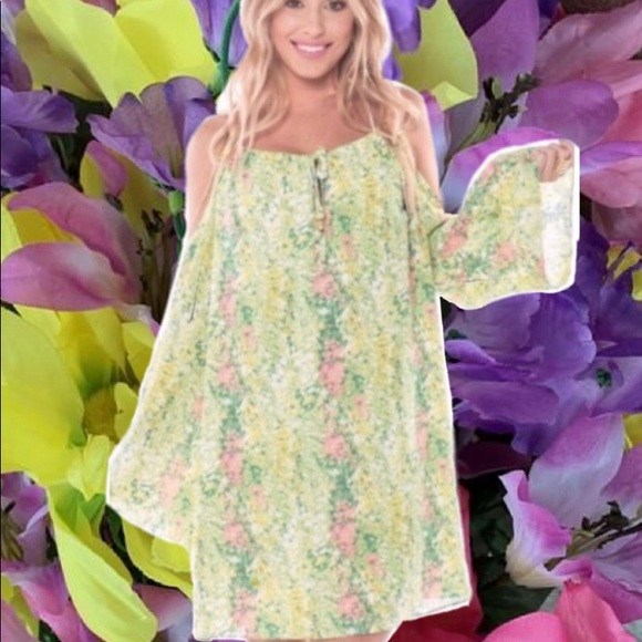 SOFT FLOWY VILLA DRESS-FERNGULLY - Picture 4 of 6